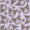Sanrio Kuromi Antibacterial and Deodorizing Face Towel 801186 Black