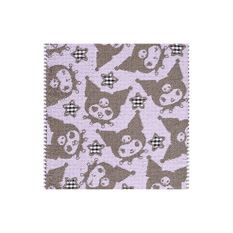 Sanrio Kuromi Antibacterial and Deodorizing Face Towel 801186 Black