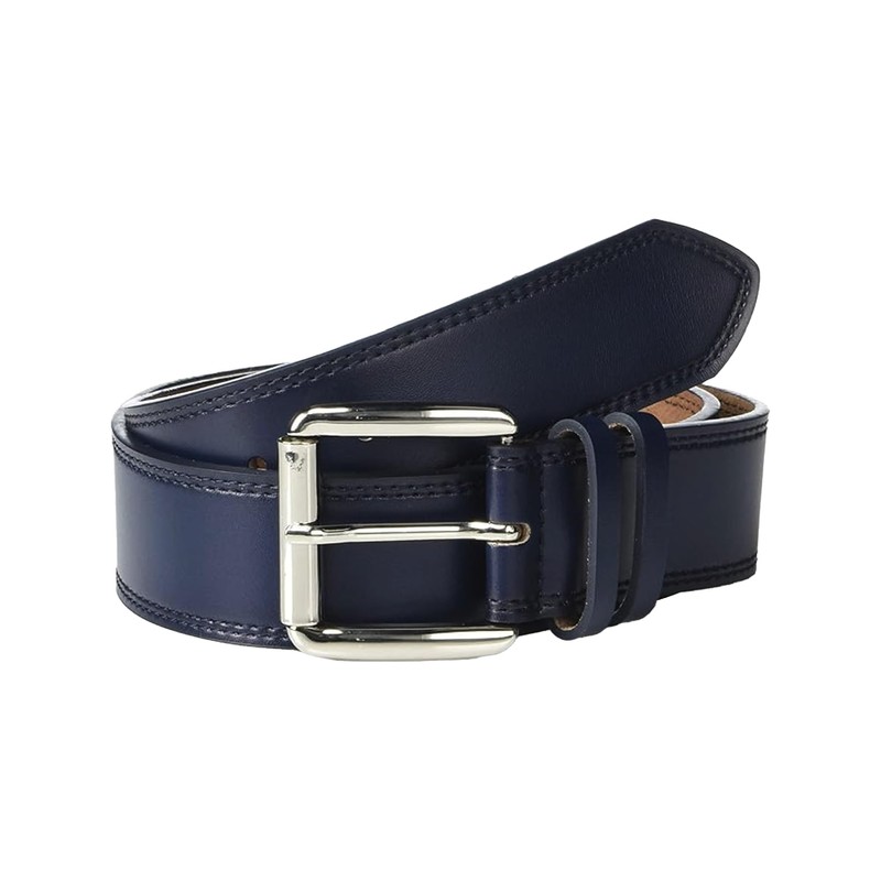 Stacy Adams Men's Dylan 40mm Burnished Leather Belt, Burgundy, 36