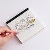 Green Flash Miffy Memo Pad Square Gold GMB-002