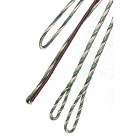 CAMO 3-PLY Flemish - Fast Flight Plus - Replacement RECURVE Bowstring - Bow String - Actual String Length - by Traditional Gear Archery Products (Multiple Sizes) (58" Actual Length)