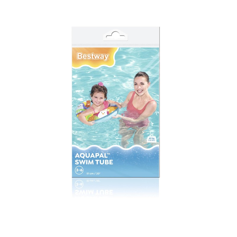 Bestway 36113 Penguin Diameter 20.1 inches (51 cm) Swim Ring