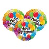 Set of 3 Happy Retirement 18" Foil Party Balloons