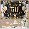 ANOMM 50 Anni Striscione di Compleanno, Compleanno Decorazioni-180 * 110