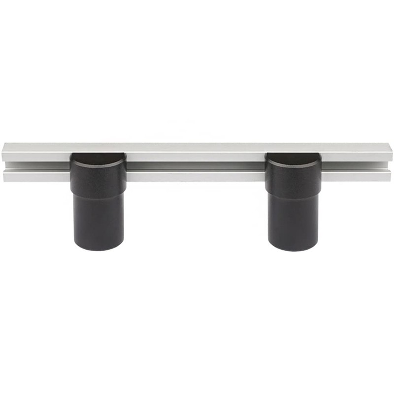 CENPEK 20mm Adjustable Limit Tenon Hole Baffle,Aluminum Alloy Positioning Planing