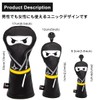 Golf Club Head Covers Ninja Golf Wood Covers Set Golf