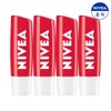 Nivea Lip Care Strawberry Shine 4.8g X 4 / 니베아