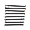 8pcs M3 Aluminum Alloy Link Rod Linkage Set for Axial