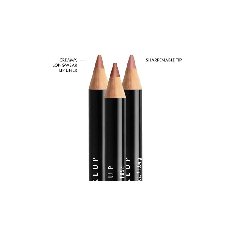 NYX PROFESSIONAL MAKEUP Slim Lip Pencil, Long-Lasting Creamy Lip Liner