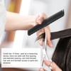 6pcs Carbon Fine Cutting Combs Salon Barber Plastic Hairdressing Flat