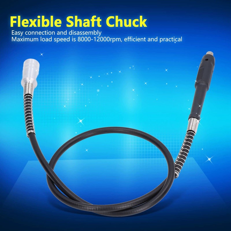 Rotary Grinder Flexible Shaft Power Drill Extension Cable Chuck Grinder