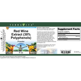 Red Wine Extract (30% Polyphenols) Powder (4 oz, ZIN: 514268)