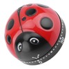Kitchen Timer, Ladybug Kitchen Timer, 60 Minutes Egg Timer Wind