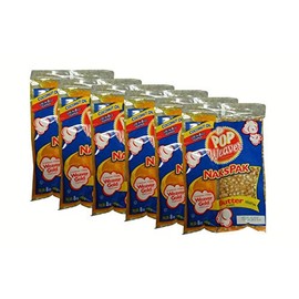 Pop Weaver Naks Pak 8 oz Butter Flavored Coconut Oil and Popcorn Packs for 6 oz Popper Popping Machine - 6 Pack (12 Pack)