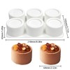 Silicone Mousse Mold – 8-Cavity Dessert Molds for Cheesecake, Chocolate,