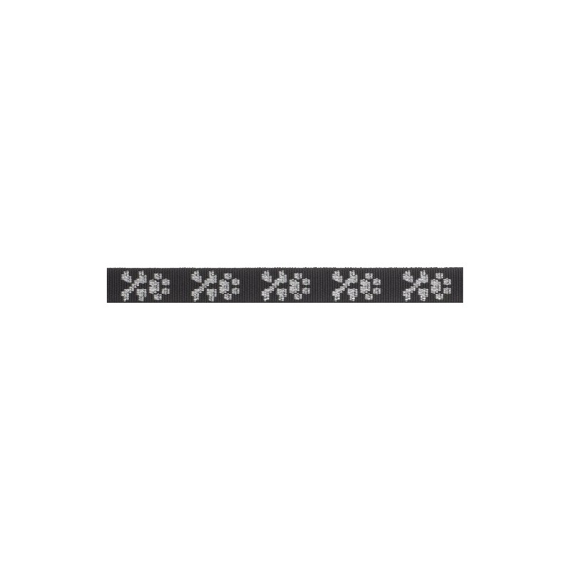 LupinePet Originals 1/2" Bling Bonz 8-12" Adjustable Collar for Small