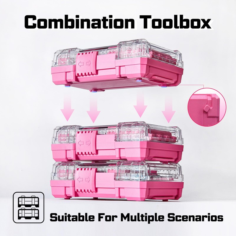 Geinxurn 55Pieces Impact Screwdriver Bits Set, Magnetic S2 Steel Phillips/Slotted/Square/Torx