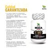 Natsa Maca Negra Black Maca 100 Cápsulas Calidad Premium Sfn