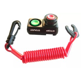 Kawasaki 440 550 JS SX Stop Start Switch face plate Assembly