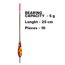 PRO Filstar Top Float Waggler Fishing Floats Set 10 Pieces 5 g EVA Foam Fishing Floats Fishing Floats Fishing Floats Fishing Float Fishing Float Fishing Float Fishing Float Fishing Accessories Pike