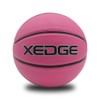 XEDGE Basketball 29.5” Size 7 Indoor Outdoor Rubber Basketball Set