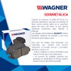 WAGNER Balatas Semimetálicas Traseras Compatible con PEUGEOT PARTNER de 2013