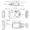 Full HD 2.7K 48MP 10ft Waterproof Underwater Digital Camera 16X