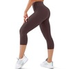 USAUPUP Capri Leggings for Women High Waisted Tummy Control Buttery