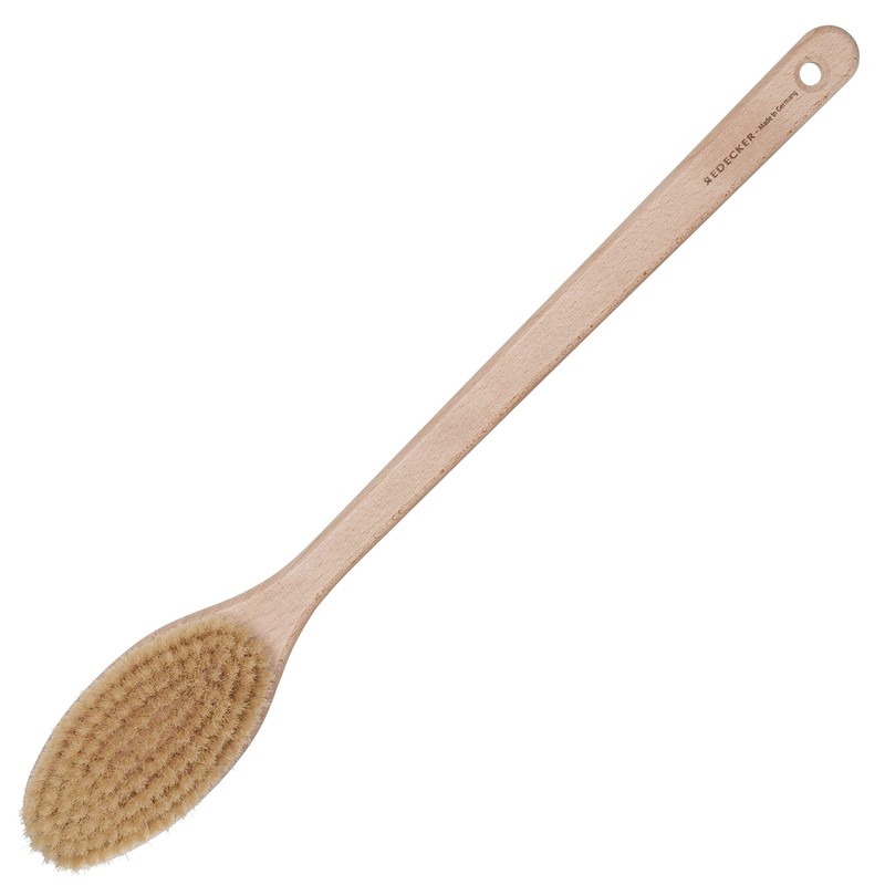 Redecker Beechwood Bath and Shower Brush, 100% Made in Germany,