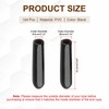 PATIKIL 3mm/0.12" Rubber End Caps, 144 Pcs Screw Caps Covers