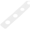 WHAMVOX Space-Saving Porous Plastic Clothes Rack 12pcs Hanger Strips Pant