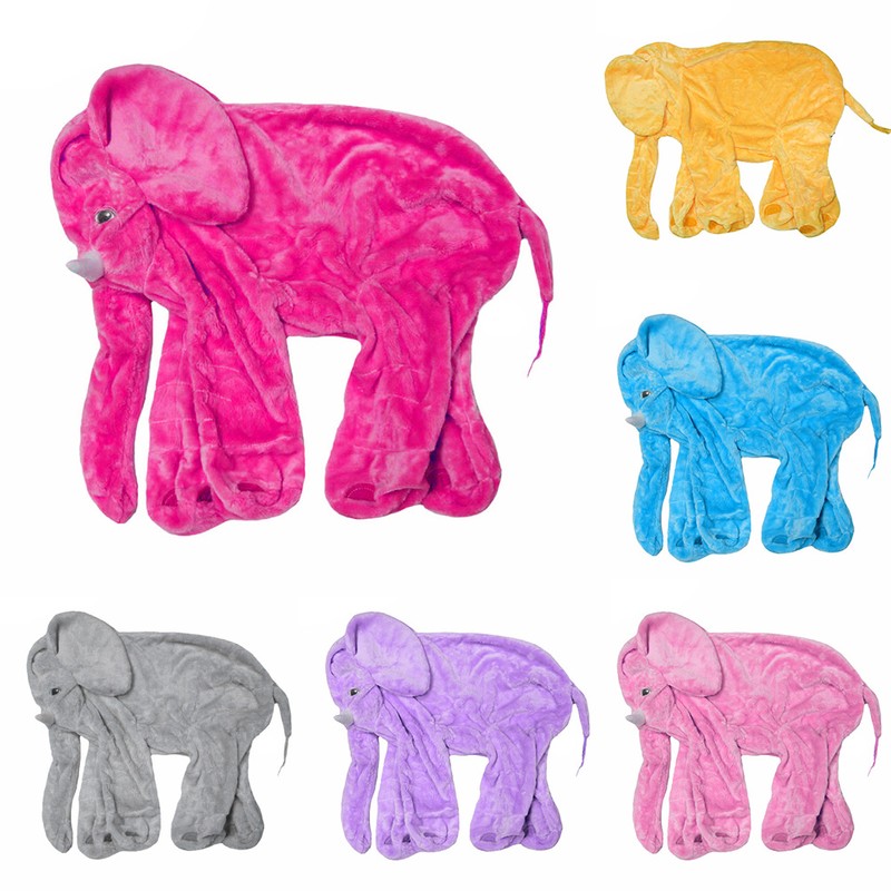 No Filling Elephant Plush Toy No PP Cotton Plush Animal