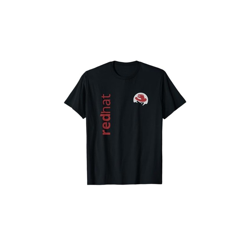 Linux Red Hat Fan Tee Tux Penguin Open Source OS