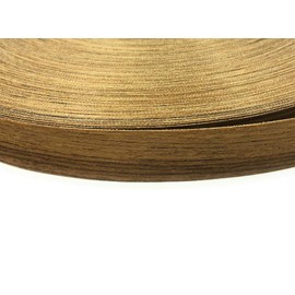 Edge Supply Teak 7/8” X 250' Roll of Plywood Edge Banding – Pre-glued Real Wood Veneer Edging – Flexible Veneer Edging – Easy Application Iron-on Edge Banding for Furniture Restoration – Made in USA