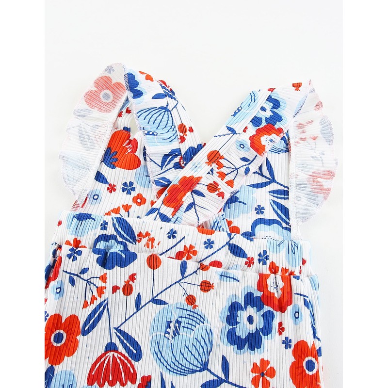 Infant Baby Girl Clothes 4th of July Girls Outfits Romper