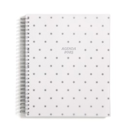 Blue Sky 2025 15-Month Weekly and Monthly Planner Calendar, October 2024 - December 2025, 7" x 9", Flexible Cover, Laminated Tabs, Durable Wirebound, Parisa