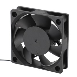 60mm PWM Fan, 3000RPM PBT Dual Ball Bearing Cooling Quiet Computer Case Fan, 4 Pin PWM Intelligent Temperature Control PC Case Fan for PC