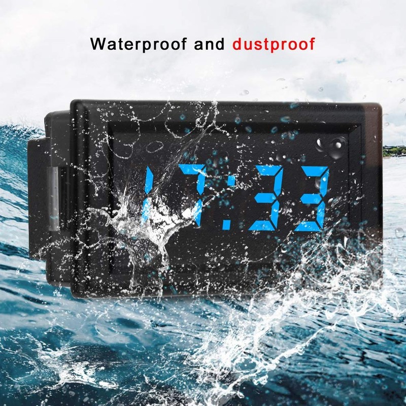 Car Digital Clock, Mini Car Clock, Digital Clock, Electronic Clock,