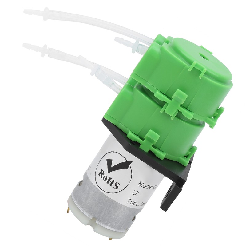 Peristaltic Pump Mini Dual Head Dosing Water Circulating Pump 1x3mm