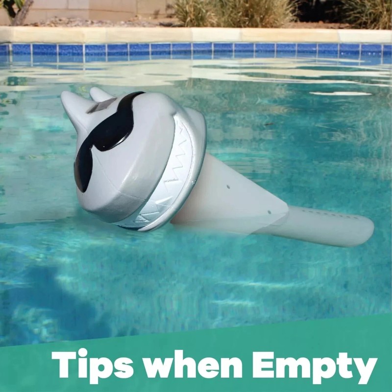GAME 12902 GAME Solar Light-Up Shark Pool 3-inch Tablet Chlorine