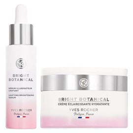Yves Rocher Set BRIGHT BOTANICAL Srum Iluminador Anti-Pigmentos (30 ml)  Crema Facial aclarante DaNoche (50 ml)                                       
