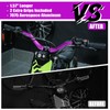 Axiniu Dirt Bike Handlebars with Grips, 7075 Aluminum 31.8mm Handlebars