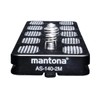 Mantona 21465 Schnellwechselplatte Arca Swiss, 140 mm schwarz