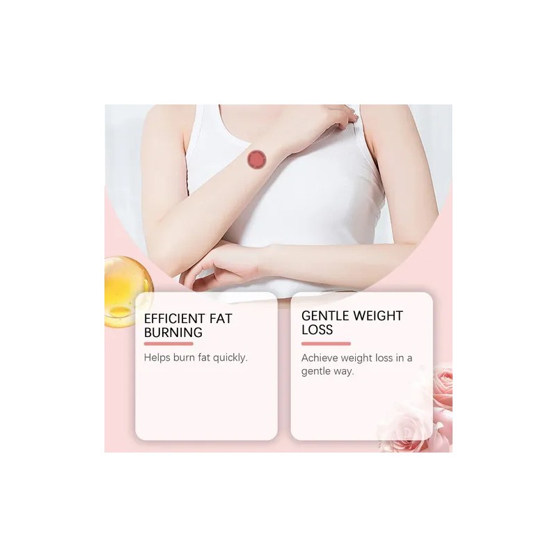 Parche For Bajar De Peso, 60 Unidades, Extracto 2pcs Blanco