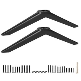 Base Stand Compatible with Onn Roku TV, Only for Onn Roku TV Models Listed, 100005395 100068372 100018254 100007147 100012586 with Screws and Instruction, Please Check Before Purchase