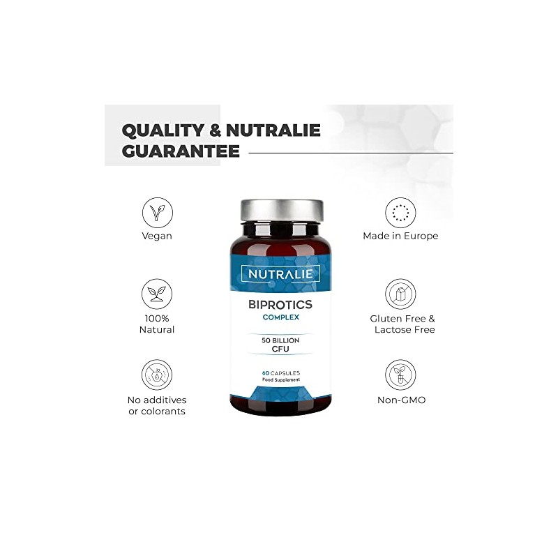Biprotics 50 Billion CFU's Guaranteed per Dose | 10 Effective