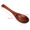 5Pcs Wooden Spoons Natural Safe Comfortable Light Weight Delicate Sturdy