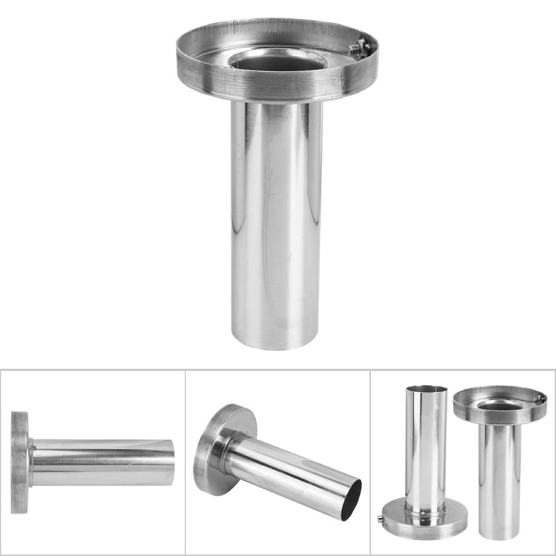 Car Modification Accessories Universal Stainless Steel Removable Muffler Silencer (3.5in)