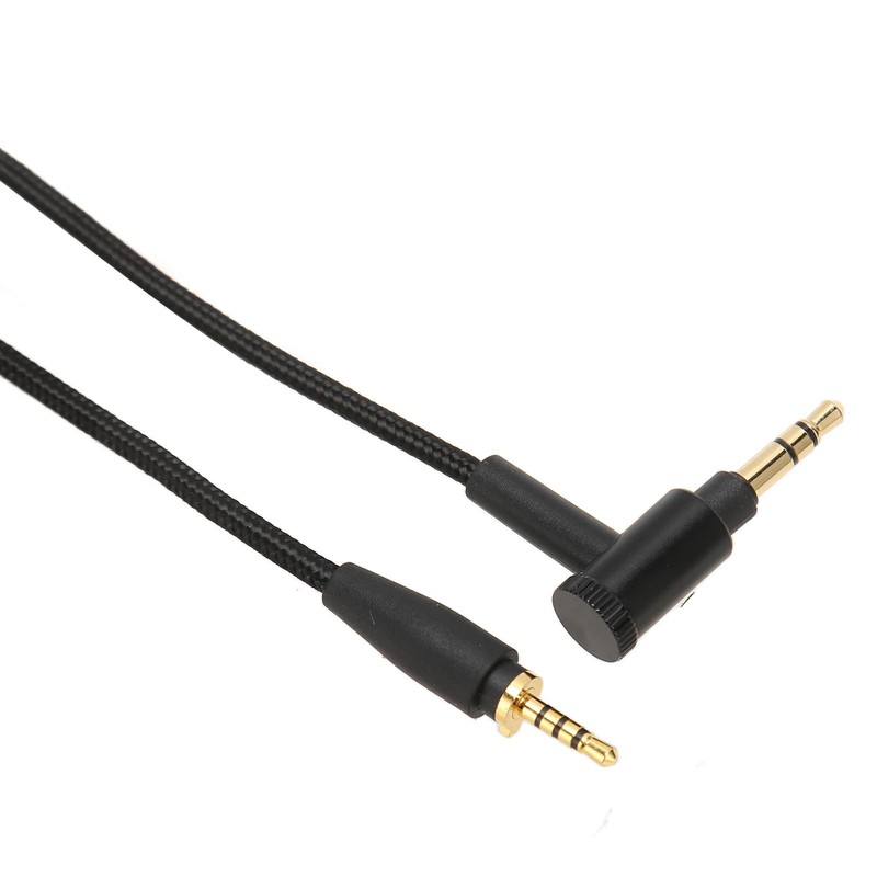 Replacement Audio Headphone Cable for XL 90 Degree Angle Plug