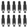 ACEIRMC 10pcs 5.5mm x 2.1mm DIY Male DC Power Plug